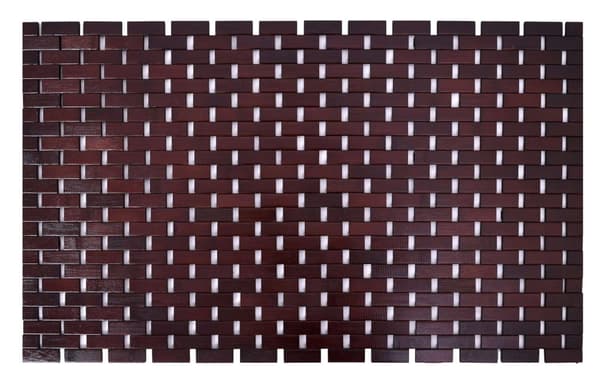 Bambu kylpyhuonematto 50x80 cm ALBA tummanruskea
