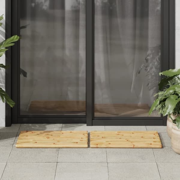 vidaXL Kylpymatot 2 kpl 50x35 cm bambu