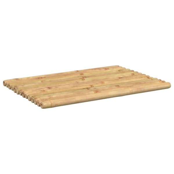 vidaXL Badmattor 2 st 50x35 cm bambu