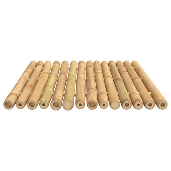 vidaXL Kylpymatot 2 kpl 50x35 cm bambu -  Kylpyhuoneen matot