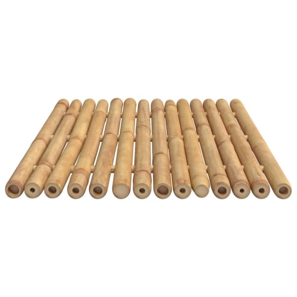 vidaXL bademåtter 2 stk. 70x50 cm bambus -  Måtter & tæpper