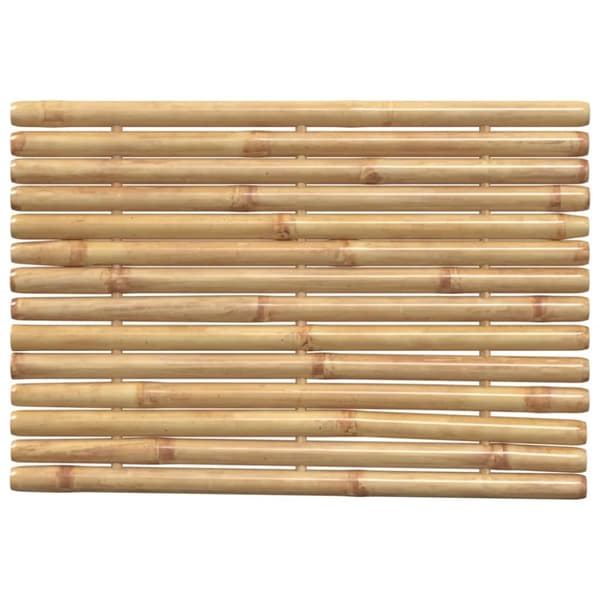 vidaXL bademåtter 2 stk. 70x50 cm bambus -  Måtter & tæpper