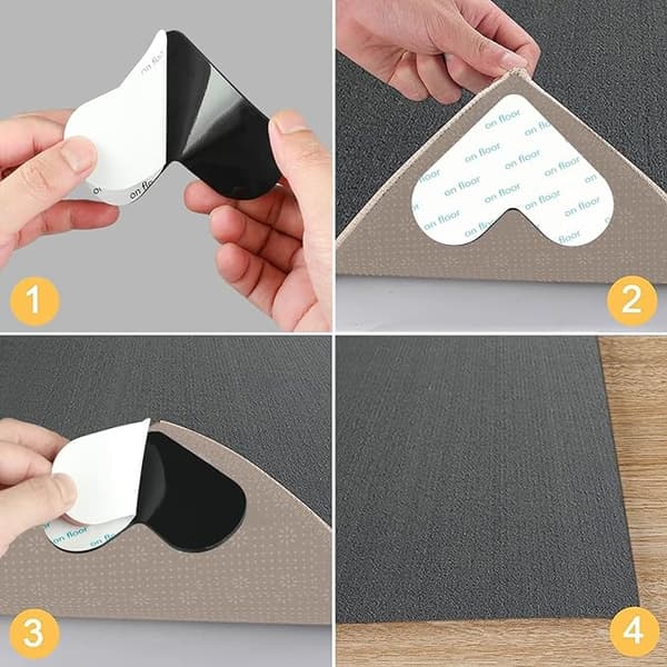 INF Sklisikre teppegripere 8-pack