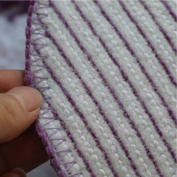 H Gift Badrumsbadmatta Halkfri dusch Mikrofiber Sober Fot Storlek 40X 60cm Grå