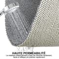 Miniatyrbild 3 av 4: Halkfri duschmatta, 60 * 60 cm, Soft Comfort Badrumsmatta med dräneringshål, Snabbtorkande