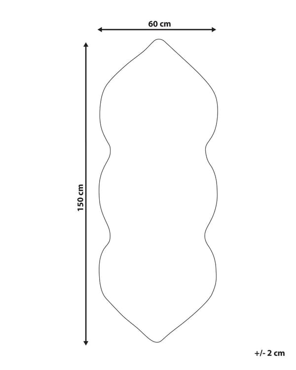 Bademåtte Beige Bomuld 150 x 60 cm Måtte til Badeværelse Design Gulvmåtte Baderum Tilbehør Badeværelsesmåtte