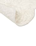 Pikkukuva 6 / 7: Kylpyhuoneen matto vaalea beige puuvilla 150 x 60 cm itämainen kuvio moderni