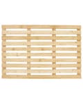 Pikkukuva 1 / 6: Kylpyhuonematto vaalea bambu 53 x 36 x 3 cm suorakulmio luonnollinen moderni tyyli