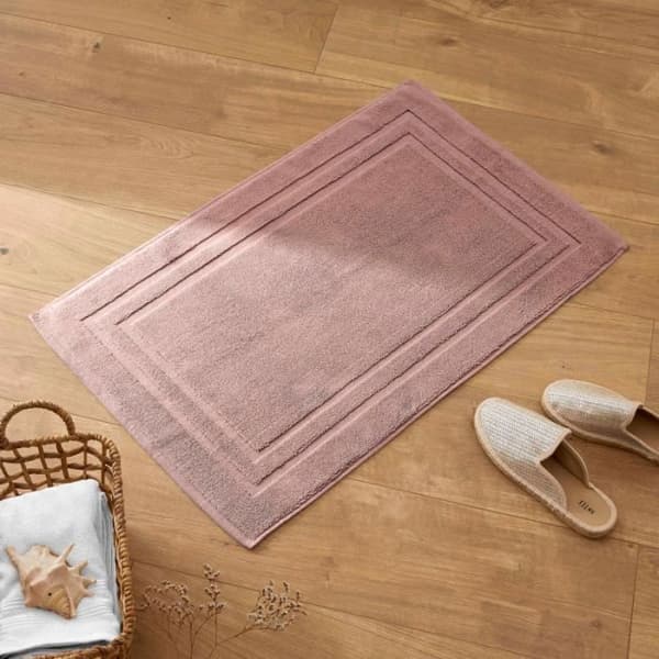 "Spa" badmatta 50 x 80 cm - 950 gr-m² - Färg: "Spa" Old Rose