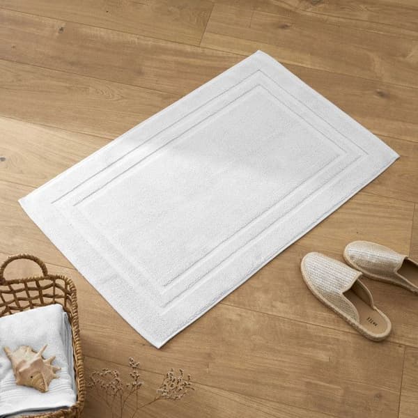 "Spa" badmatta 50 x 80 cm - 950 gr-m² - Färg: "Spa" Snow