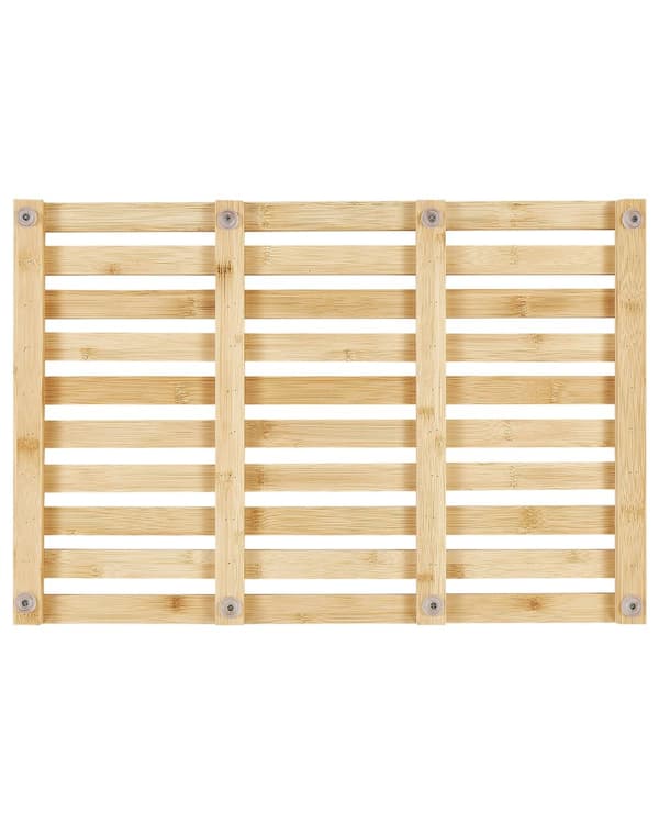 Badematte Lys Tre Bambus 53 x 36 cm Baderomstilbehør Design i Tre