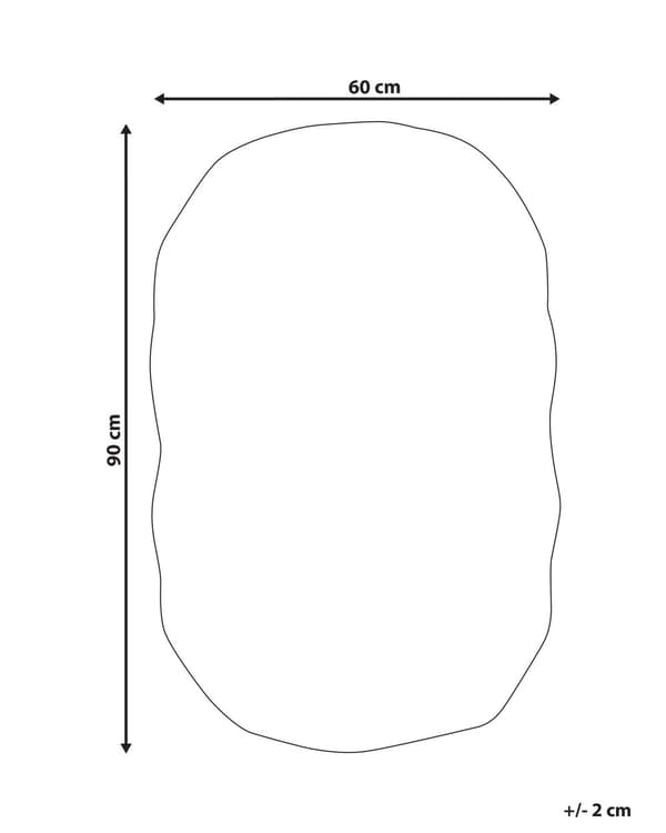 Badematte Oransje Bomull 60 x 90 cm Blomstermønster Asymmetrisk Moderne design Bad Baderomstilbehør Teppe Baderomsmatte