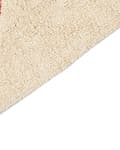Miniatyrbilde 5 av 7: Badematte Beige Bomull 50 x 80 cm Dekorativt mønster Moderne design Bad Baderomstilbehør Teppe Baderomsmatte