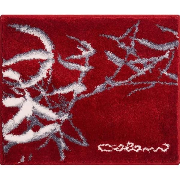 COLANI 23 röd badrumsmatta 50 x 60 cm / Färg: röd / Referens: b2611-076001007