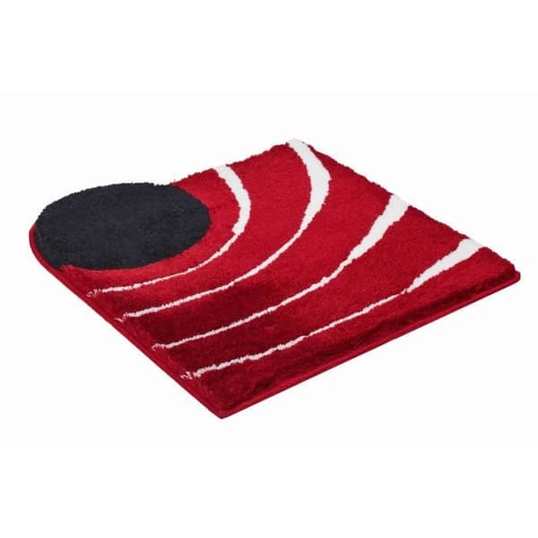 COLANI 2 badrumsmatta röd 60 x 60 cm / Färg: röd / Referens: b2627-064004007