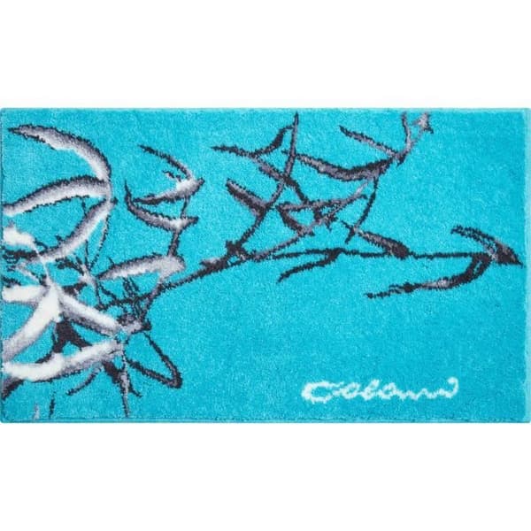 Badrumsmatta / Coucleur: turkos / Referens: b2611-023001174