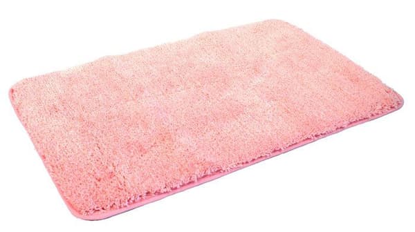 Mesana badrumsmatta - J-10049/103 - Kinzler Högkvalitativ mikrofiber, Polyester mikrofiber, Rosa, 70/120