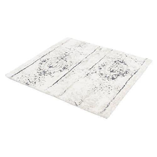 Badrug - Kleine Wolke - Caracas - Bambu och Viskos - 60 x 60 cm - Grå