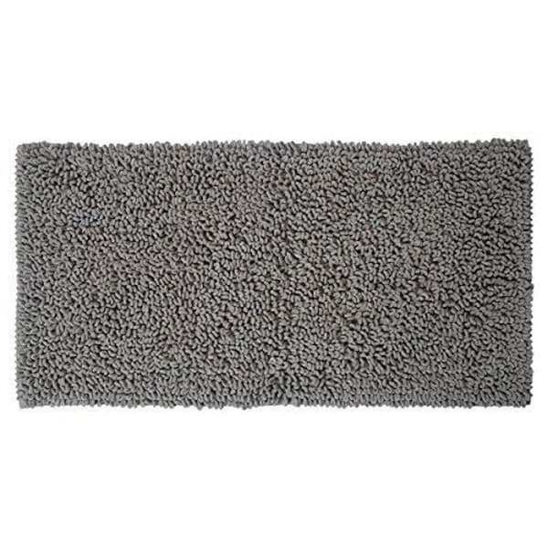 Badmatta - SEALSKIN - Twist - Grå - 120 x 60 x 3 cm