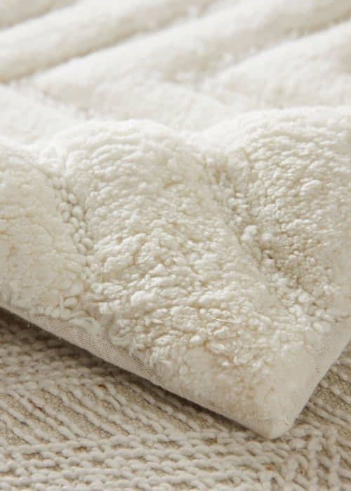 Matta - badrumsgolvtoalett Jotex - 1533240-01-169 - Badrumsmatta, vit, 80 x 120, 1 styck