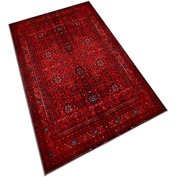 Matta - Ej specificerad - 100 x 150 cm - Polyester - Flerfärgad - Maskintvättbar