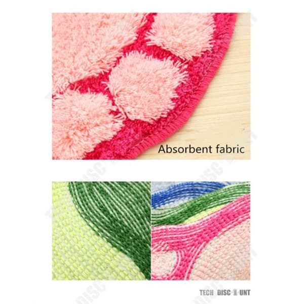 TD® anti-halk badmatta baby badkar dusch barn absorberande rosa tjej ultra badrum sovrum vardagsrum tjocka fötter pojke