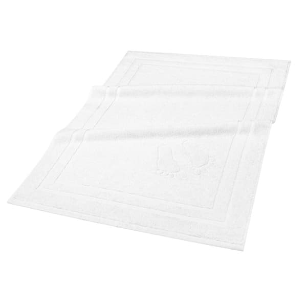 Mondo kylpyhuonematto 50x70 jalkaa valkoinen