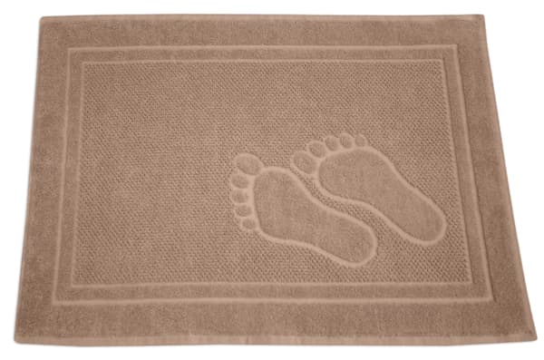 Greno Feet 50x70 fod beige badeværelsesmåtte