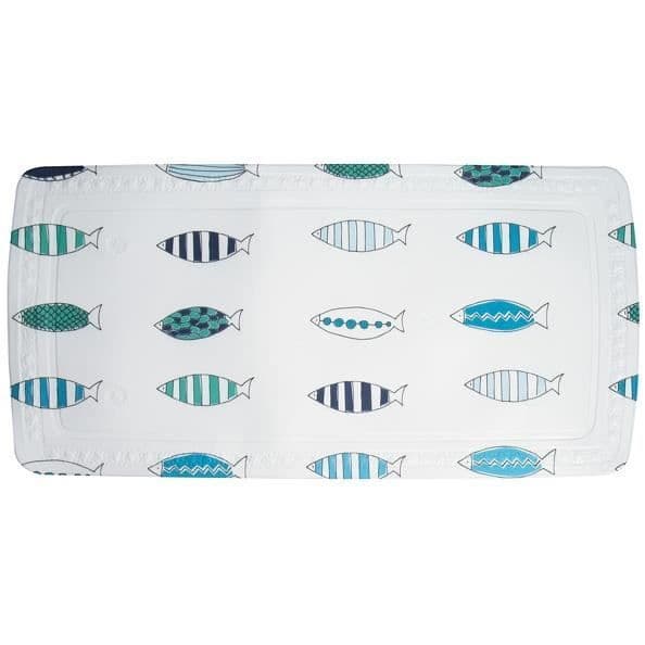 SANTORINI PVC badmatta - Spirella - 71x36cm - Blå