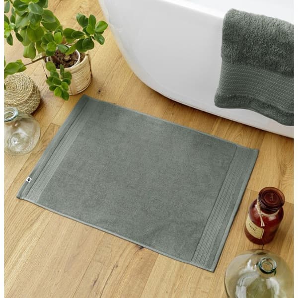 Badrugs "Garance" 50 x 70 cm / 100% Ekologisk Bomull / 600 gr/m² l'Effet Papillon - Garance Romarin - Badrug 50 x 70 cm - Gara