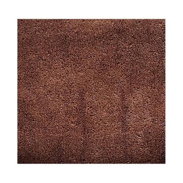 Badrug "Soft" 50 x 80 cm 100% Kammad bomull / 1000 gr/m² - Soft Valnöt