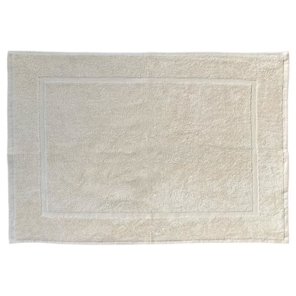 Badrumsmatta "Soft" 50 x 80 cm 100% Kammad bomull / 1000 gr/m² - Soft Ivor