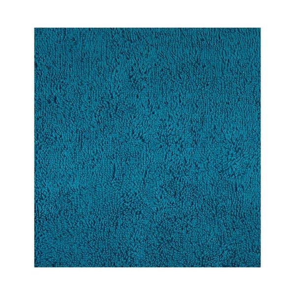 Badrumsmatta "Soft" 50 x 80 cm 100% Kammad bomull / 1000 gr/m² - Soft Petrol