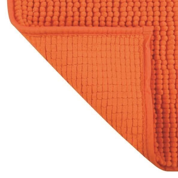 CHENILLE Mikrofiber badmatta - MSV - 40x60cm - Orange
