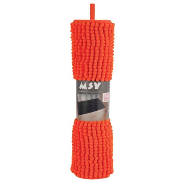 Mikrofiberbadmatta CHENILLE 40x60cm Orange MSV