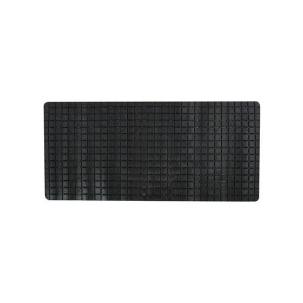 Anti-halk badkarsmatta Gummi QUADRO 36x76cm Svart - MSV