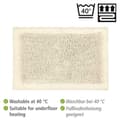 Miniatyrbild 3 av 3: Badmatta - Wenko - "Sydyma" badmatta - Beige - l 60 x l 90 cm