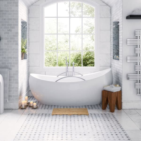 Anti-halkbad - badkarsbotten - duschbotten Relaxdays - 10048736
