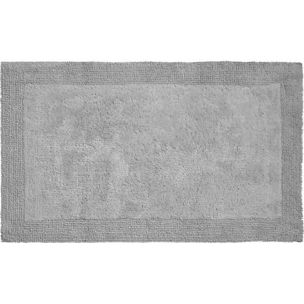 Grund Luxor Badmatta i Ekologisk Bomull Grå Sten 80x150 cm