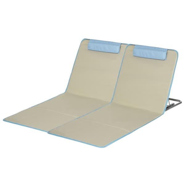 Strandmatta, 134x48x33-43 cm, Beige