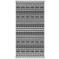Pikkukuva 1 / 9: Ulkoilmaräsymatto, 548x274 cm, Musta+Valkoinen