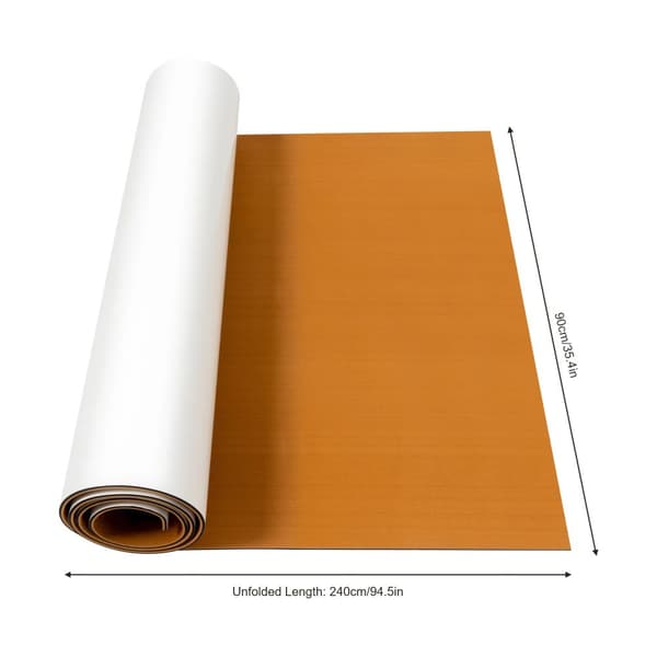 EVA-vaahdosta valmistettu lattiamatto, koko 240x90 cm, paksuus 6 mm, vedenkestävä,Tyyppi 4