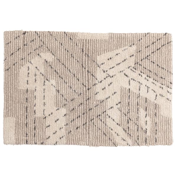 Silea Beige Badrumsmatta Beige 60x90 cm