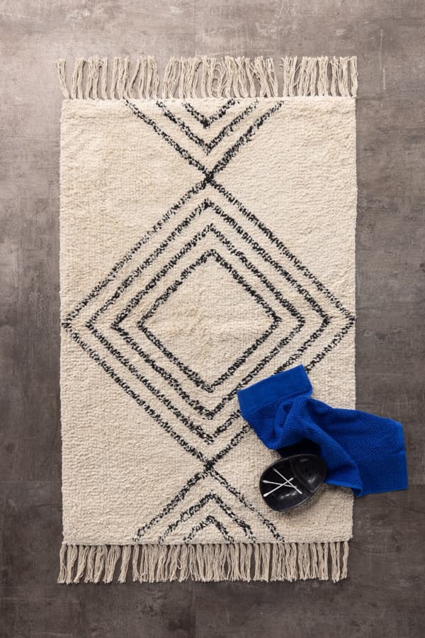 Elba Beige Badrumsmatta