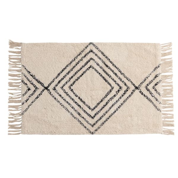 Elba Beige Badrumsmatta Beige 50x80 cm