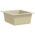 Miniatyrbilde 4 av 8: vidaXL Kjøkkenvask enkel kum granitt beige
