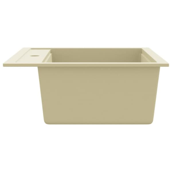 vidaXL Diskho granit enkel beige