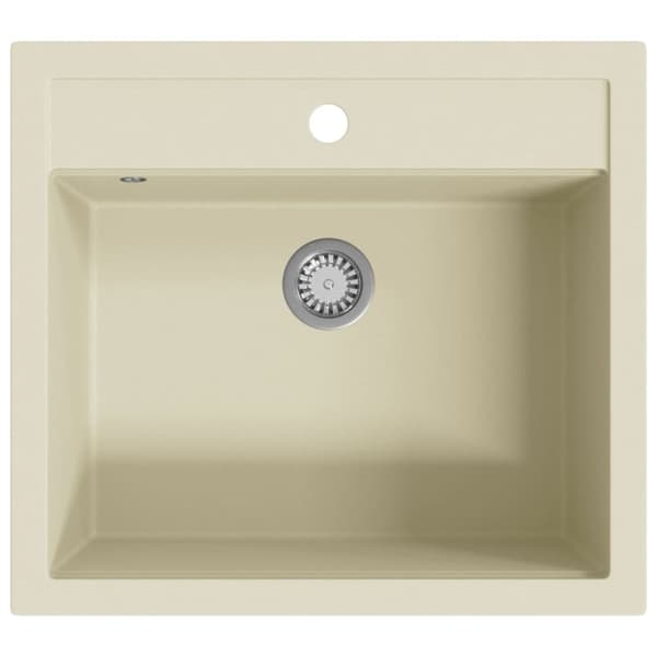 vidaXL Diskho granit enkel beige