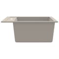 Pikkukuva 5 / 8: vidaXL Keittiön pesuallas graniitti beige