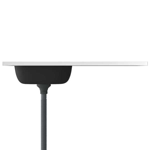 vidaXL køkkenvask med afløbssæt 1000x500x155 mm rustfrit stål sølv